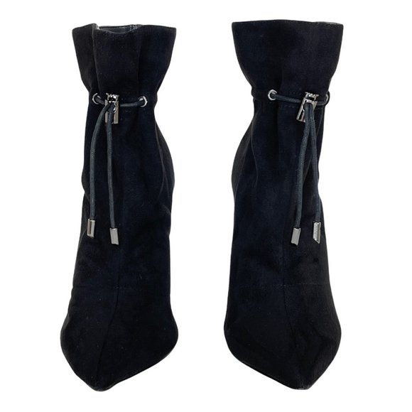 Jessica Simpson Kimele Black Microfiber Suede Womens Bootoes Size 6M - Picture 4 of 11